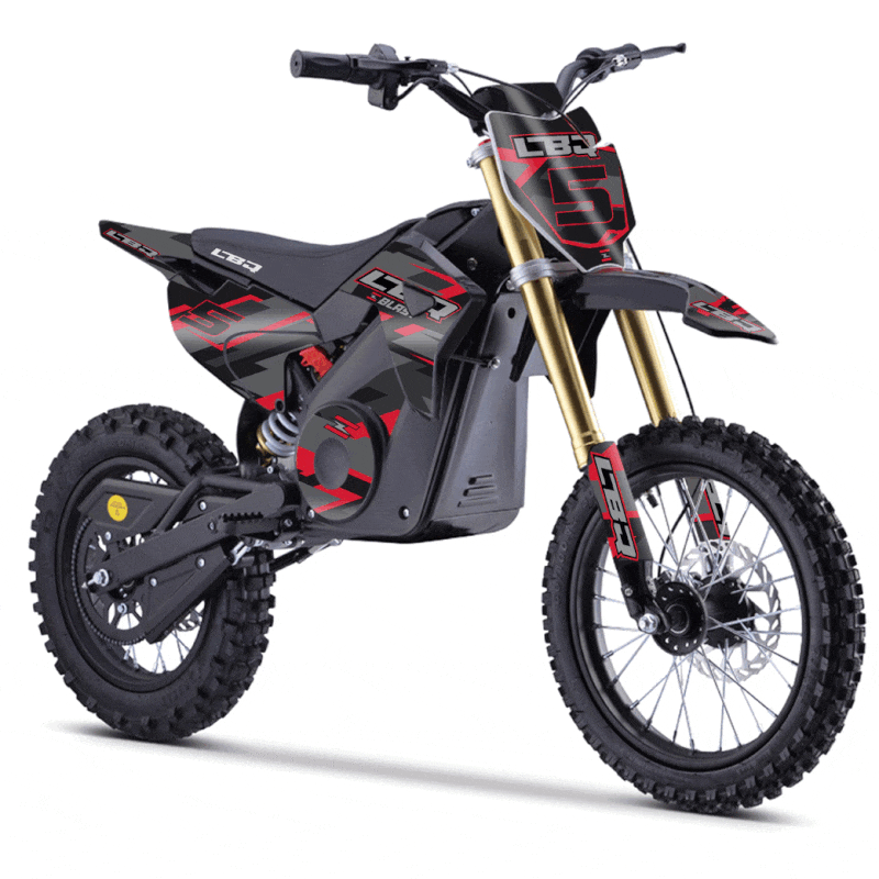 Pit bike E-Blast 1300W Rouge
